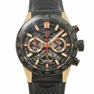 TAG HEUER Carrera Calibre Heuer 02 CBG2052 Automatic 750 PG Mens 90244789